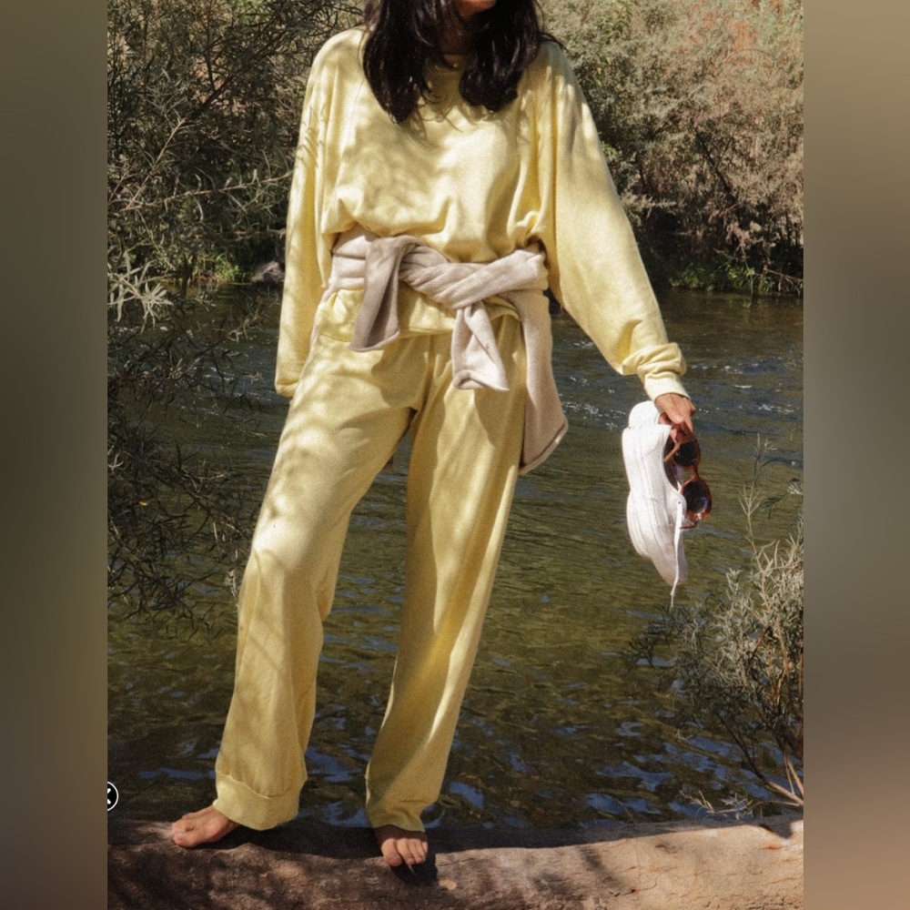 LA RELAXED Hemp Raglan and Cuffed Pants